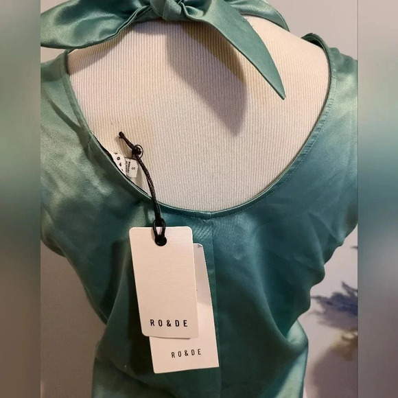 NWT Ro & De Sea Foam Green Bodysuit - Picture 5 of 5
